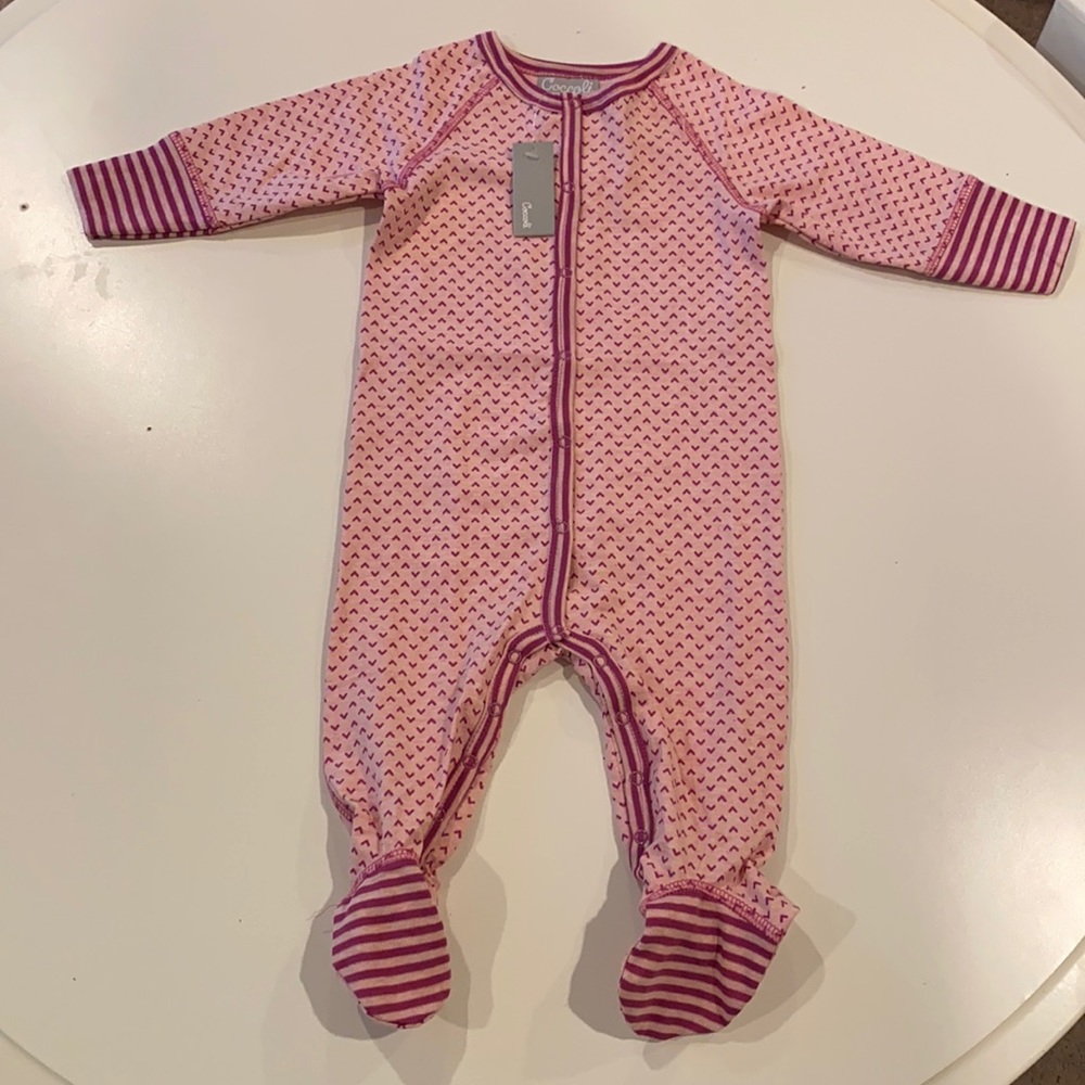 Coccoli long sleeve footie pajamas